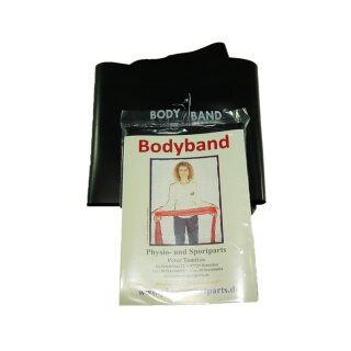 250 cm Original Bodyband schwarz (extra extra stark - 0,4mm)