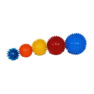 5x Igelball im Set (50mm, 63mm, 78mm, 92mm, 100mm), versch. Farben