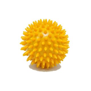 Massage-Igelball 78mm in gelb
