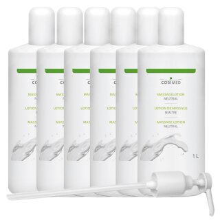 cosiMed Massagelotion "neutral", 6 x 1 Liter